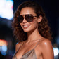 Wholesale Oversized Square Aviator Fashion Sunglasses