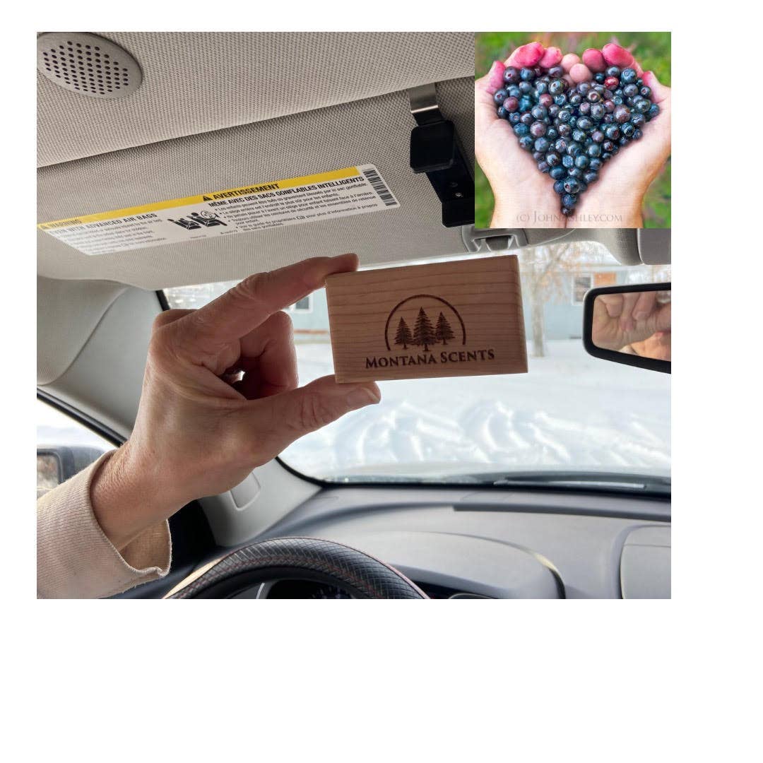 Montana Huckleberry Car Air Freshener 60-Day Wild Scent