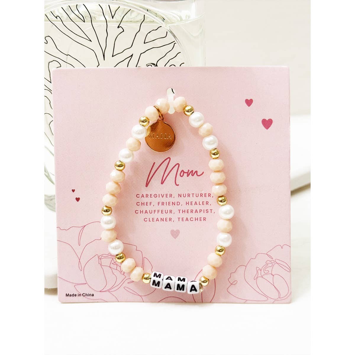 Mix Beads MAMA Inpirational Bracelet