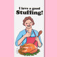 I Love a Good Stuffing Tea Towel 4-Pack - ltd quantities