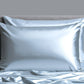 Lemon Lavender Silky Satin Pillowcase Solid Asst