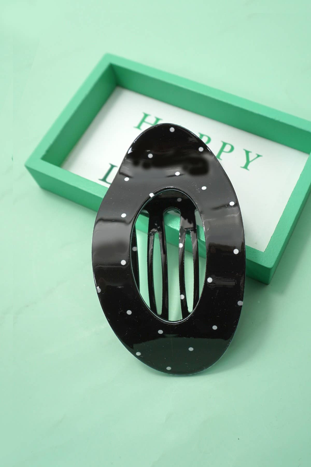 Jumbo Lay Flat Oval Hair Claw Clips Secure Styling | 40H1050