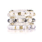 Divine Light Moonstone Selenite Quartz BYOB Bracelet Stack