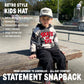 Kid/Baby 2-Tone Cap: Draft Pick - Black/Beige