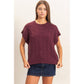 Cable Knit Cap Sleeve Sweater