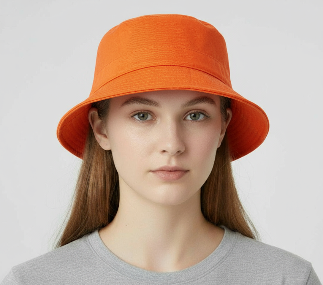 Premium Cotton Bucket Hat Size Adjustable Men Women Travel
