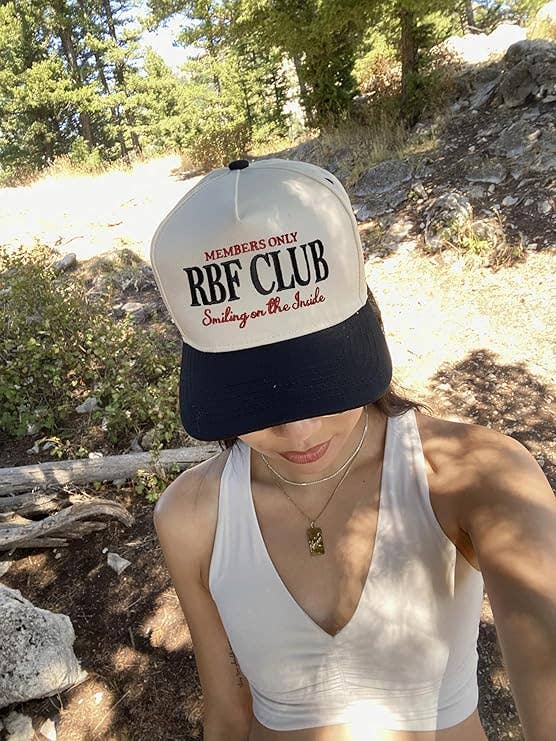 Two Tone Cap -  RBF Club - Beige/Black