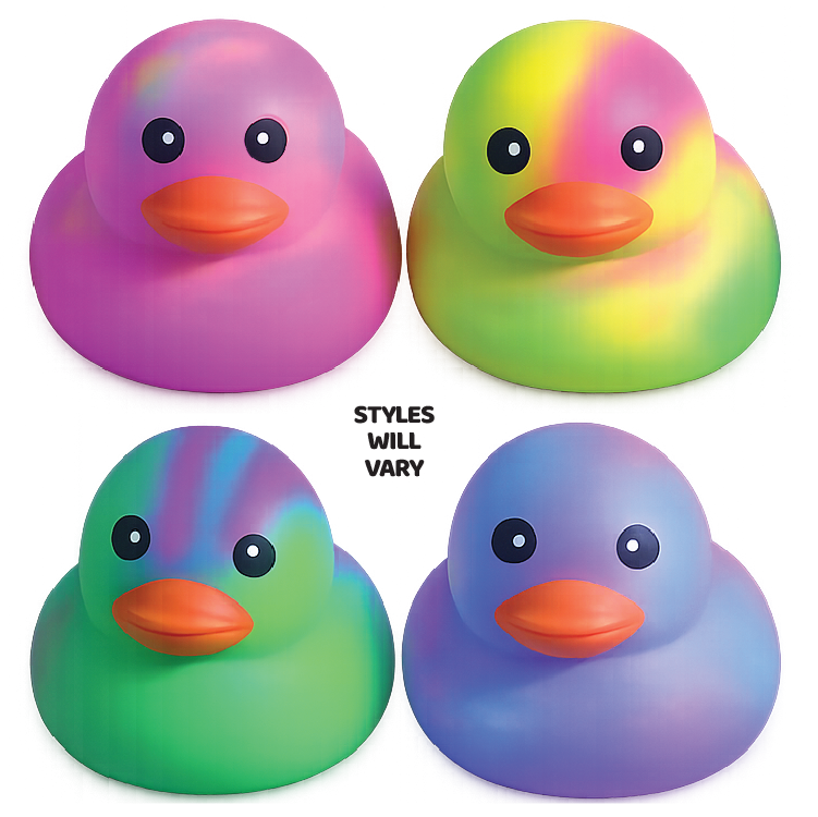 Fun Doh MEGA Squishy Tie Dye Duck Toy Variety - 8/Display