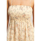 Smocked Floral Maxi Dress