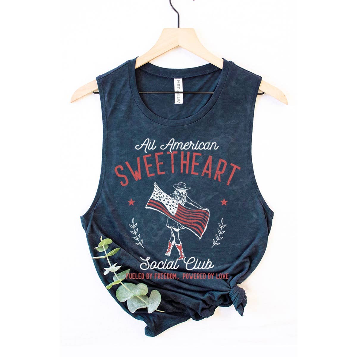 ALL AMERICAN SWEETHEART SOCIAL CLUB GRAPHIC TANK TOP