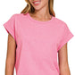 `".Cotton Short Sleeve Tee