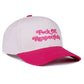 Fxck Off Respectfully Two Tone Canvas Cotton Cap Zenana Consgt.