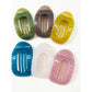 Jelly Colors of Oval Flat Hair Claw