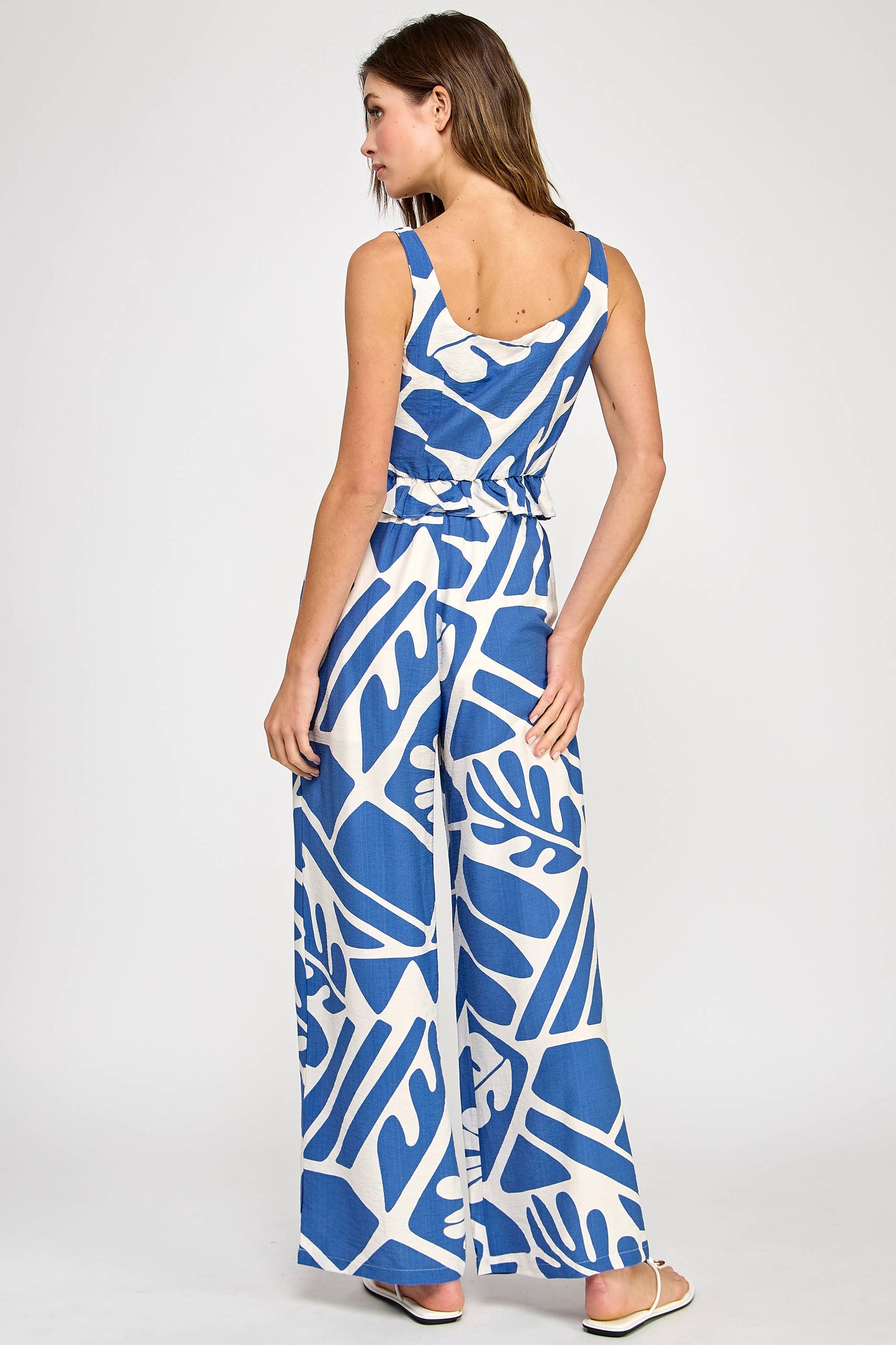 Woman's Floral two piece matching set