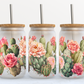 Cactus Blooms – 16 oz Glass Tumbler