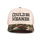Could Be Meaner Two Tone Mesh Snapback Hat
