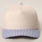 Small Gingham Check Two-Tone Trucker Hat