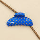 Retro Polka Dot French Style Hair Claw Clips | 40H1202