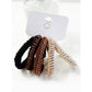 Brown Tone Multi Design Hair Ties