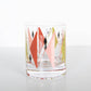 Retro Diamond Vintage Whiskey Rocks Cocktail Glass