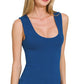 `Double Layer Rayon Tank Top Zenana