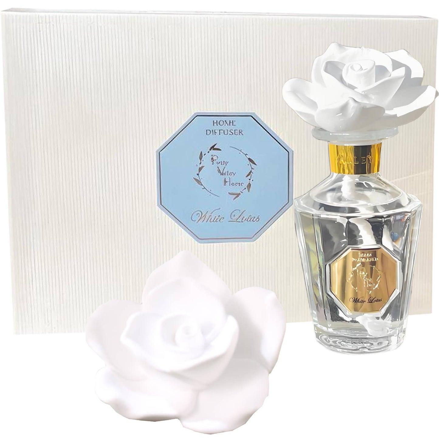 Reed Diffuser Sets !! NEW!! Vintage Rose Ceramic Diffuser