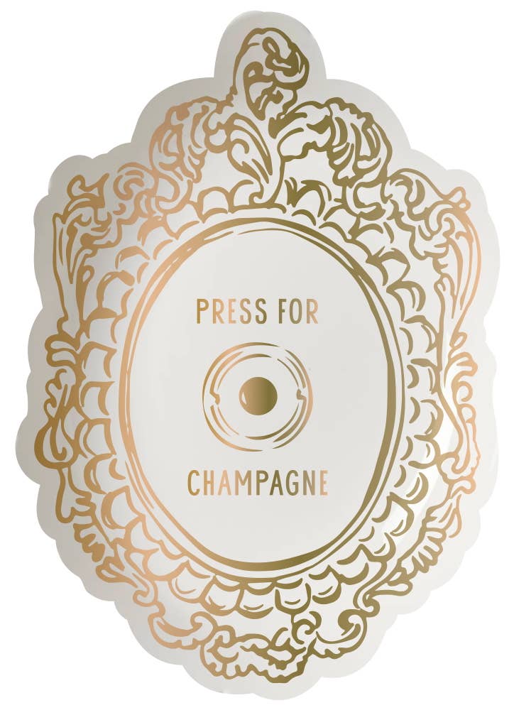 Ceramic Trinket Tray | Press For Champagne