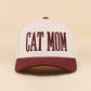 Cat Mom Two Tone Snapback Hat