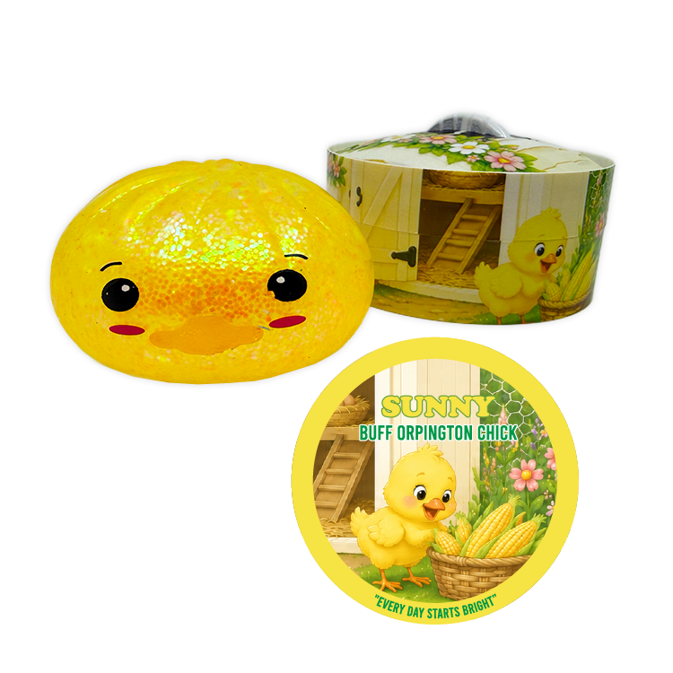 Fun Doh Farm Barnyard Squishy Dumpling Toy - 12/Display