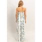 Floral Spaghetti Strap Top & Pants Set