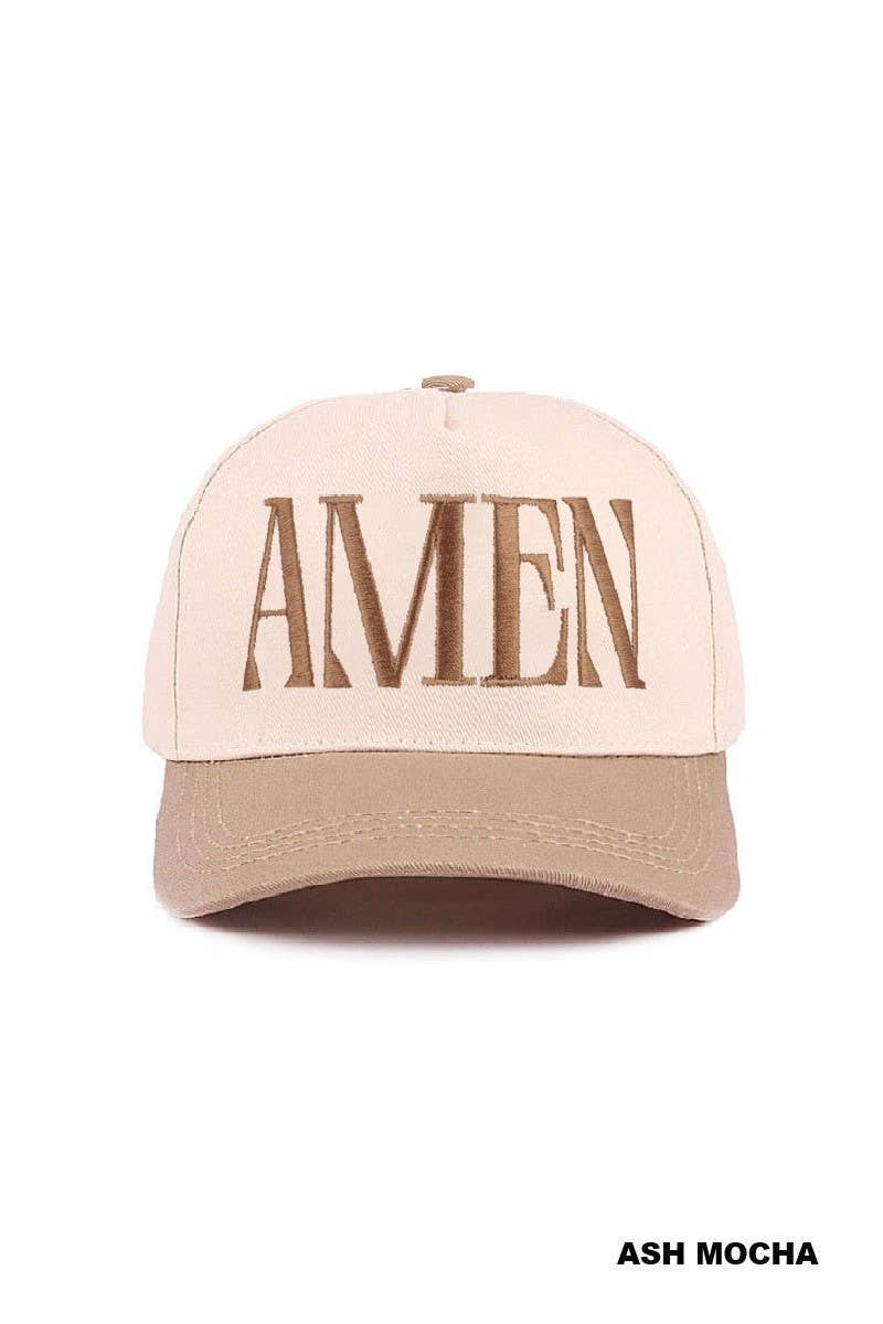 Amen Two Tone Cotton Hat