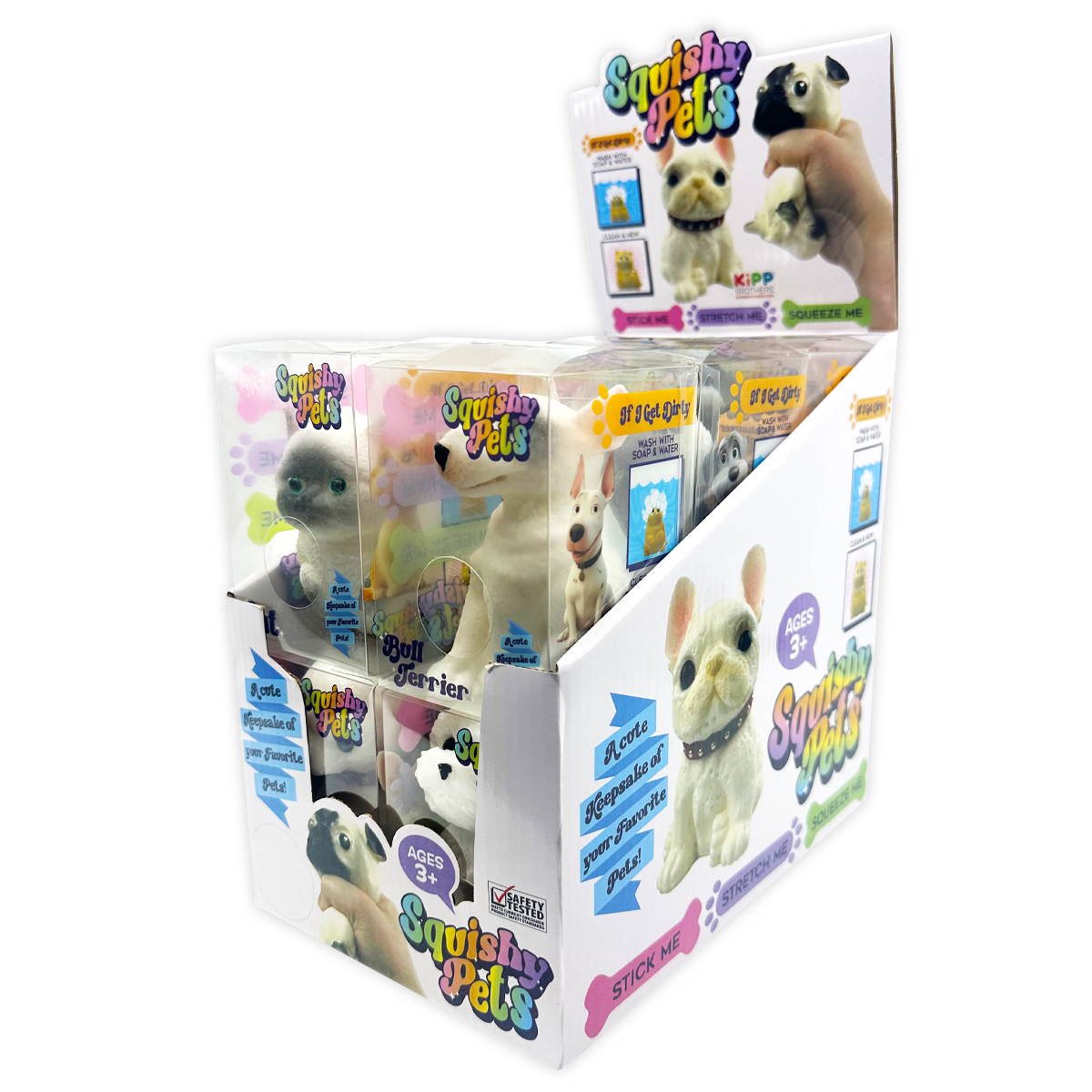 So Much Fun! Squishy Pets Keepsake Assortment - 12/Display