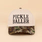 Pickle Baller Two Tone Snapback Hat