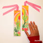 "Desert Rainbow" Ribboned Bookmark