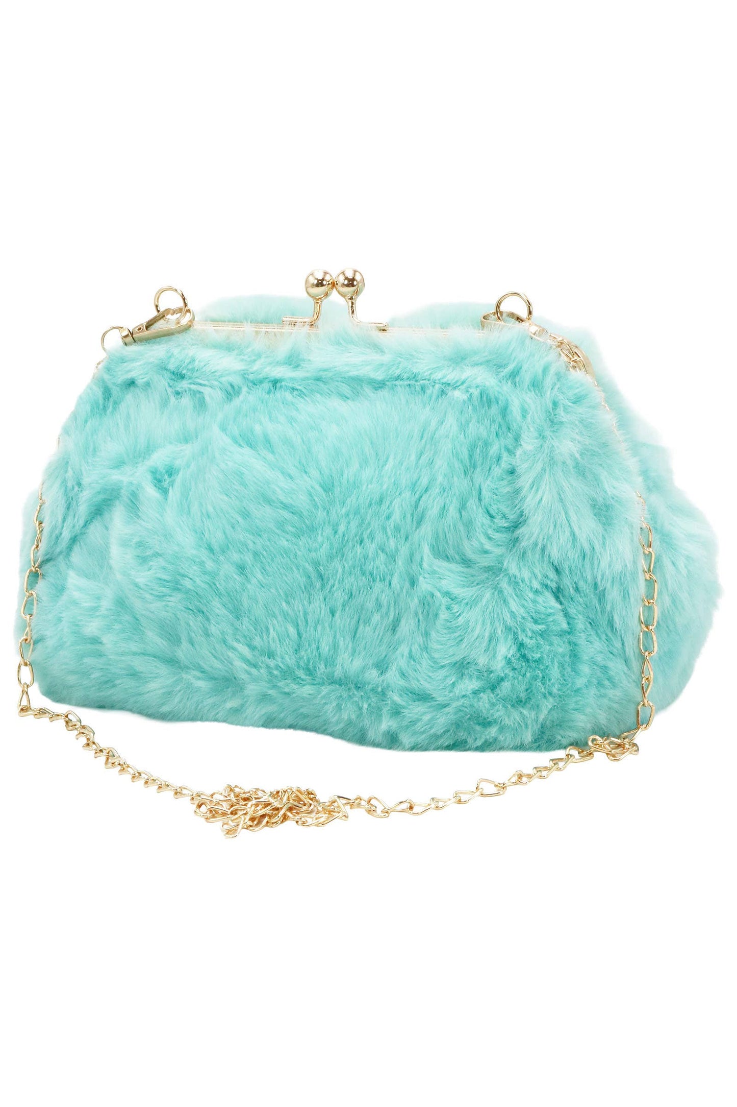 Bunny Rabbit Fuzzy Faux Fur Crossbody Bag