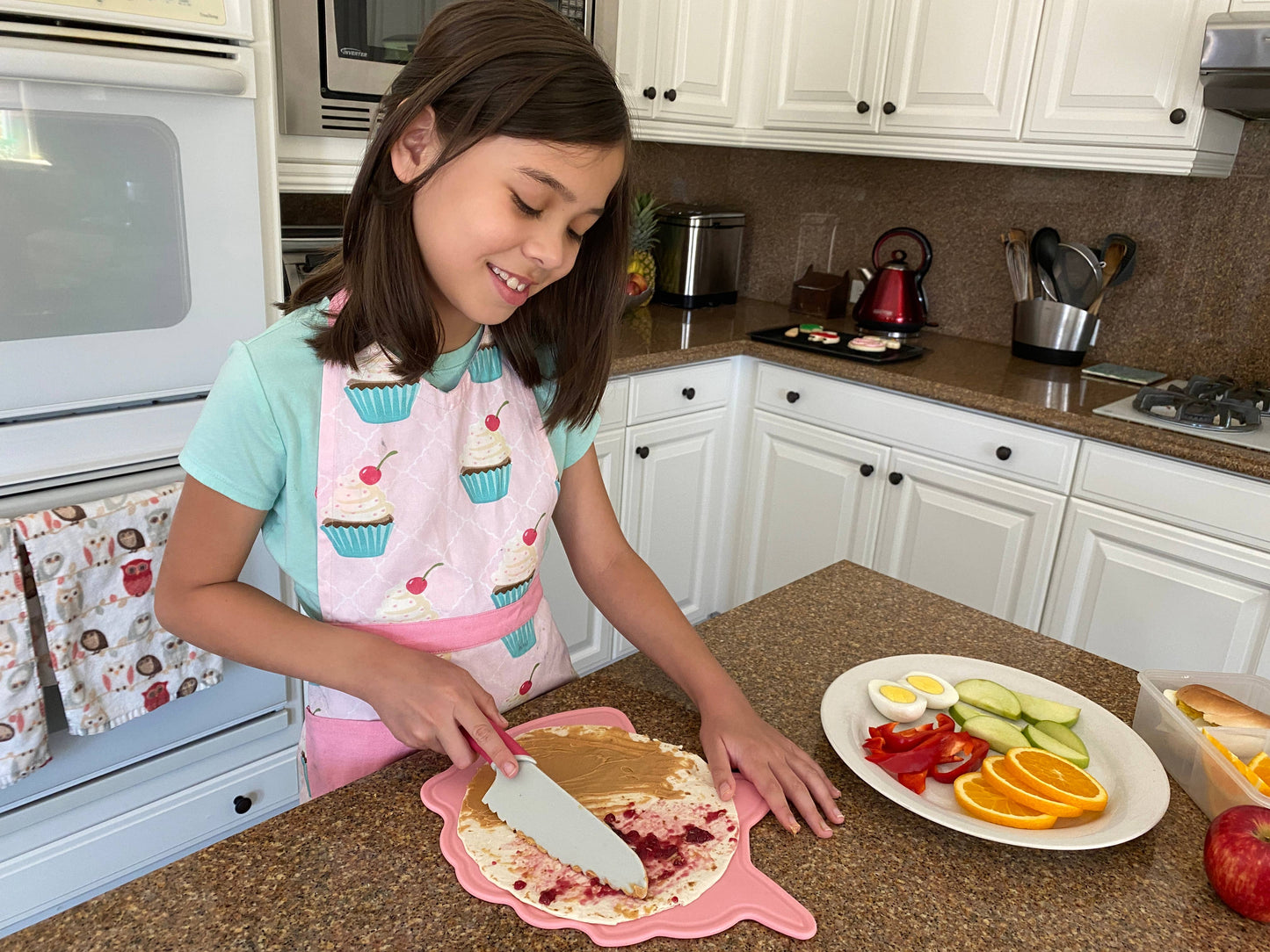 Unicorn Cutting Board & Knife Set – Kid-Safe