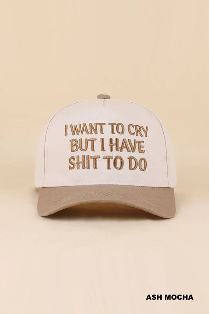 Two Tone Snapback Hat
