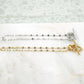 18K Gold PVD Stainless Steel Abstract Carabiner Bracelet