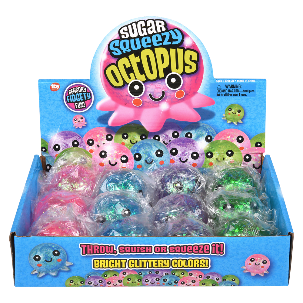 (T) 2.5" SQUEEZY SUGAR OCTOPUS