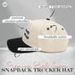 Two Tone Cap -  Put It On My Husband's Tab - Black/Beige