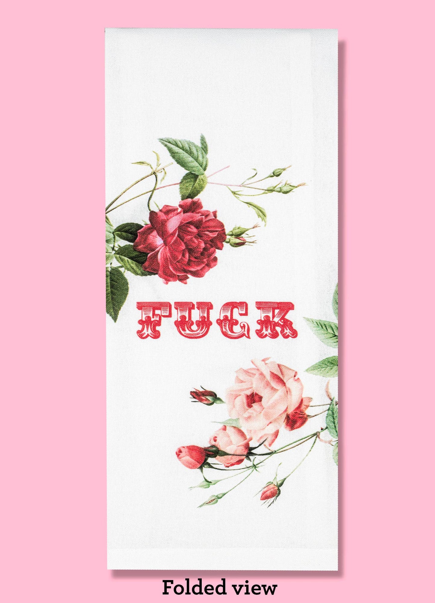 Fuck Tea Towel Four Pack | Funny Kitchen Towel