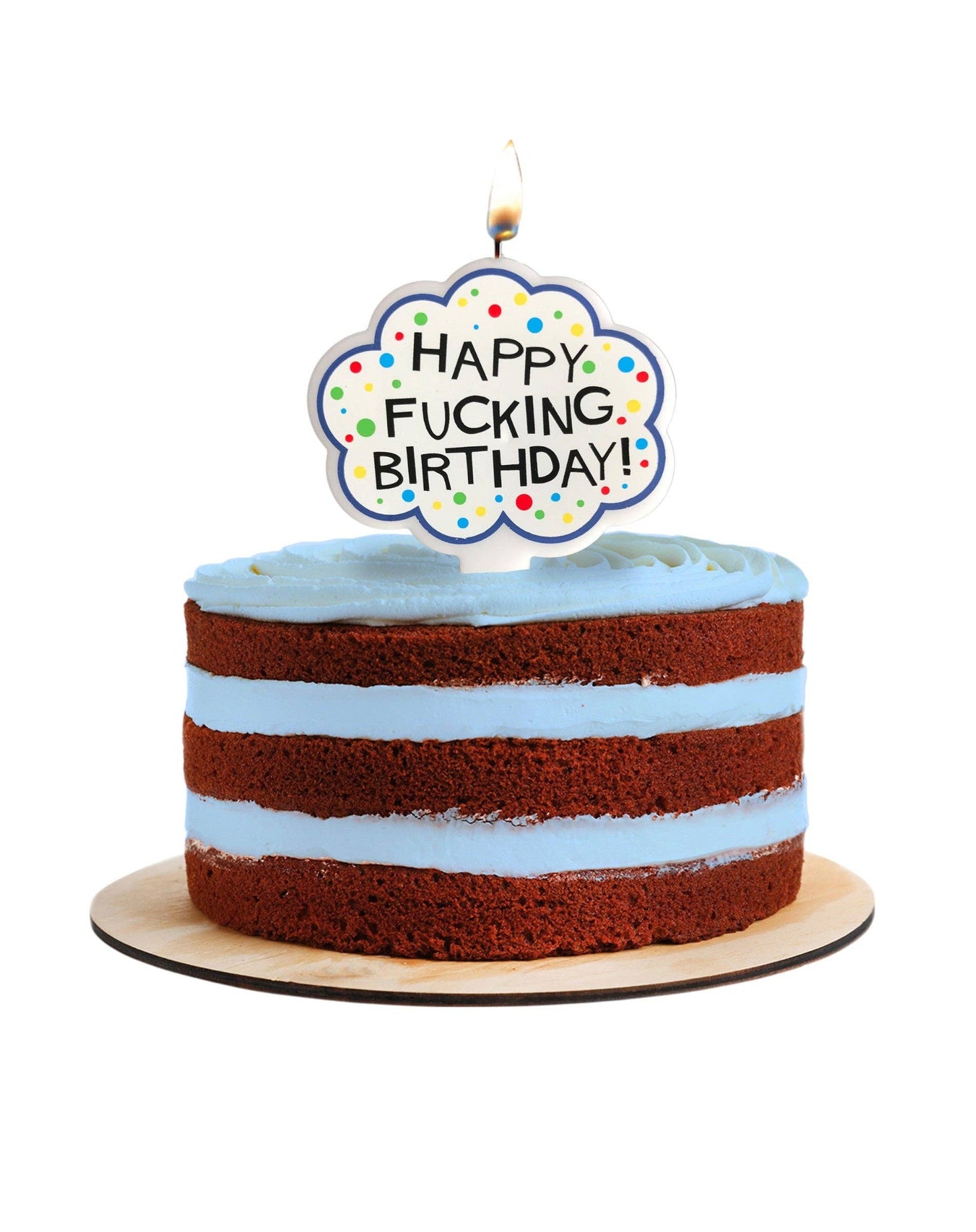 *** SALE*** Happy Fucking Birthday Candle