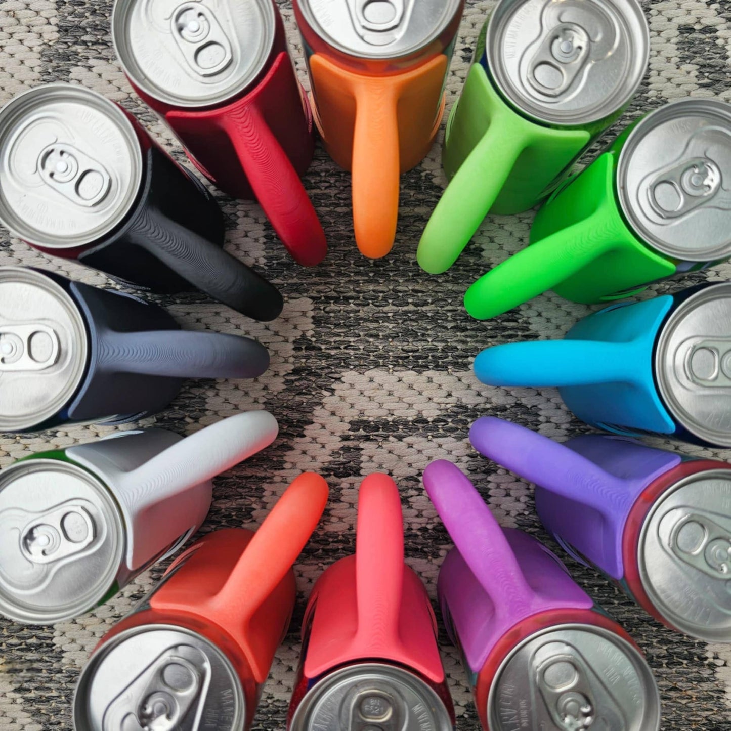 7.5 & 8.4 oz MINI Can Holder, Mini Soda Pop Holder Handle