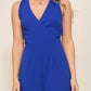 Cross Back Wide Leg Jumpsuit