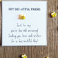 Bee-autiful Friend Card with Bee Figurine