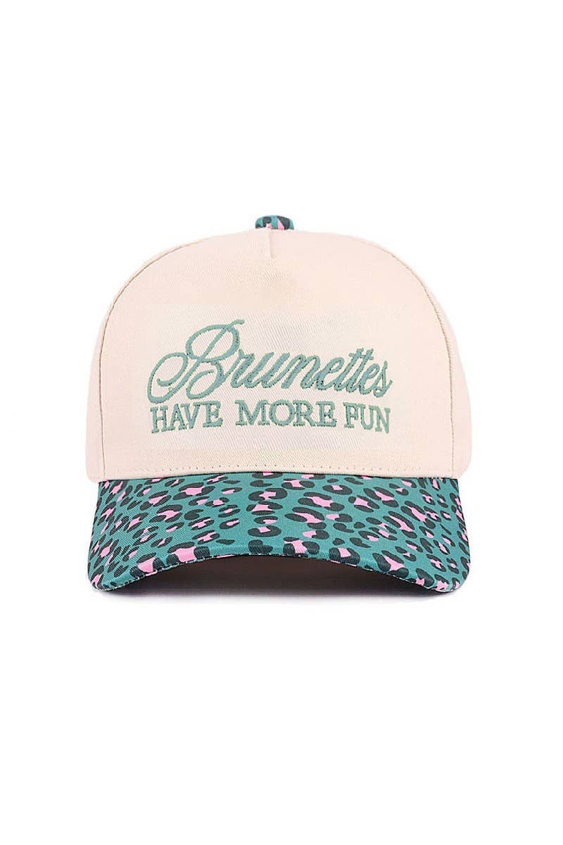 .Two Tone Canvas Cotton Cap