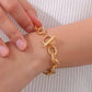 18K STAINLESS STEEL TARNISH FREE CHAIN BRACELET | 40B5227