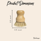 Bamboo Pot Scrubber | Kitchen | Faire Market Bestseller