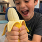 Fun Doh Squishy Banana Stress Relief Toy - 6/Display