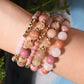 Love & Light Rhodonite Sunstone RoseQuartz BYOB Bracelet Set